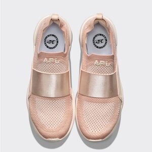 APL TechLoom Bliss Rose Gold Slip-On Sneakers - NWOT